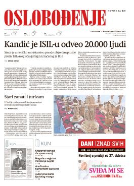 Kandic je ISIL-u odveo 20.000 ljudi 