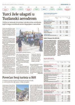 Turci žele ulagati u Tuzlanski aerodrom