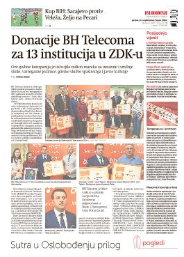Donacije BH Telecoma za 13 institucija u ZDK-u