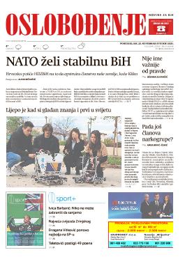NATO želi stabilnu BiH