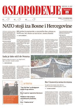 NATO stoji iza Bosne i Hercegovine