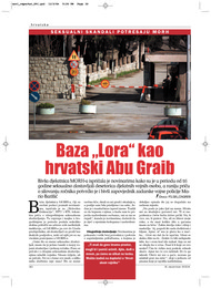 Baza "Lora" kao hrvatski Abu Graib
