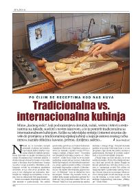 Tradicionalna vs. internacionalna kuhinja 