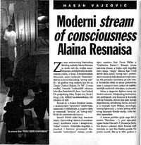 Moderni stream of consciousness Alaina Resnaisa