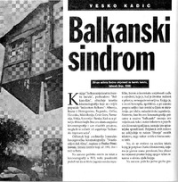 Balkanski sindrom