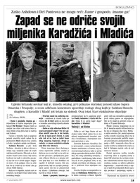 Zapad se ne odriče svojih miljenika Karadžića i Mladića