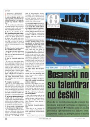 Bosanski nogometaši su talentiraniji od čeških
