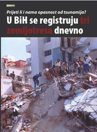 U BiH se registruju tri zemljotresa dnevno