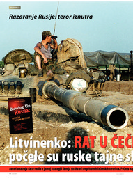 Litvinenko: Rat u ČeČeniji  počele su ruske tajne službe