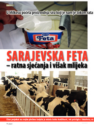 Sarajevska feta – ratna sjećanja i višak mlijeka