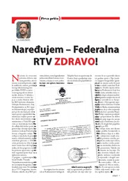 Naređujem – Federalna RTV zdravo!