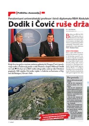 Dodik i Čović ruše državu zbog nafte