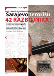 Sarajevo terorišu 42 razbojnika!