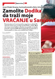 Zamolite Dodika da traži moje vraćanje u Sarajevo!
