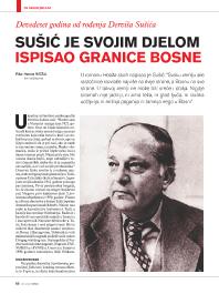  Sušić je svojim djelom ispisao granice Bosne
