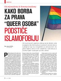  Kako borba za prava “queer osoba” podstiče islamofobiju