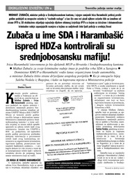 Zubača u ime SDA i Harambašić ispred HDZ-a kontrolirali su  srednjobosansku mafiju!