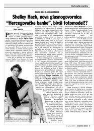 Shelley Hack, nova glasnogovornica “Hercegovačke banke”, bivši fotomodel