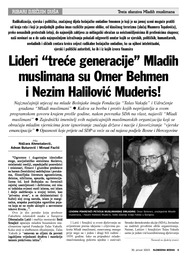 Lideri “treće generacije” Mladih muslimana su Omer Behmen  i Nezim Halilović Muderis