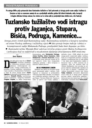 Tuzlansko tužilaštvo vodi istragu protiv Jaganjca, Stupara,  Bisića, Podruga, Kamenice