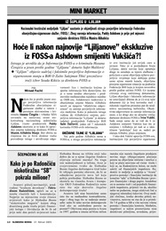 Hoće li nakon najnovije “Ljiljanove” ekskluzive iz FOSS-a Ashdown smijeniti Vukšića