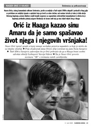 Orić iz Haaga kazao sinu  Amaru da je samo spašavao  život njega i njegovih vršnjaka!