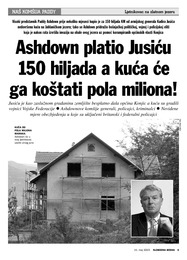 Ashdown platio Jusiću 150 hiljada a kuća će  ga koštati pola miliona!