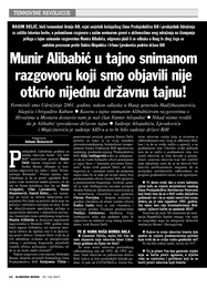 Munir Alibabić u tajno snimanom razgovoru koji smo objavili nije otkrio nijednu državnu tajnu!