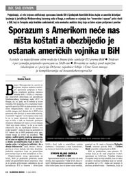 Sporazum s Amerikom neće nas ništa koštati a obezbijedio je ostanak američkih vojnika u BiH