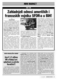 Zahladnjeli odnosi američkih i francuskih vojnika SFOR-a u BiH!