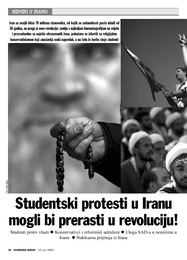 Studentski protesti u Iranu mogli bi prerasti u revoluciju