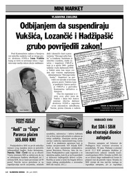 Odbijanjem da suspendiraju Vukšića, Lozančić i Hadžipašić grubo povrijedili zakon