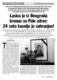 Lasica je iz Beograda  krenuo za Pale zdrav:  24 sata kasnije je sahranjen