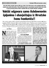Vukšić odgovara samo Ashdownovim špijunima i obavještajcu iz Hrvatske Ivanu Ivankoviću
