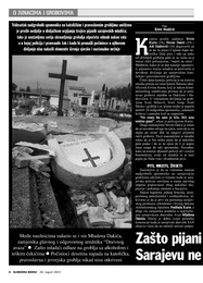 Zašto pijani  i obijesni vandali u  Sarajevu ne  skrnave muslimanska groblja