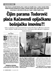 Čijim parama Todorović plaća Kačavendi opljačkanu bošnjačku imovinu