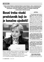 Bosni treba visoki  predstavnik koji će je konačno ujediniti