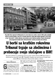 U borbi sa kratkim rokovima Tribunal trguje sa zločincima i  prebacuje svoje slučajeve u BiH