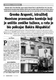 Grenko Arapović, istražitelj Neovisne pravosudne komisije koji je uništio zeničke tužioce, u ratu je bio policajac Bakira Alispahića