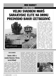 Veliki svadbeni marŠ sarajevske elite na Drinu predvodio Bakir IzetbegoviĆ