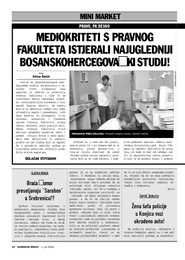 Mediokriteti s Pravnog  fakulteta istjerali najugledniji bosanskohercegovaČki studij!