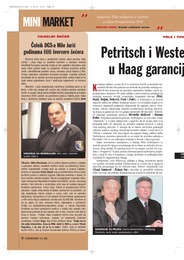 Petritsch i Westendorp poslali  u Haag garancije za Prlića!