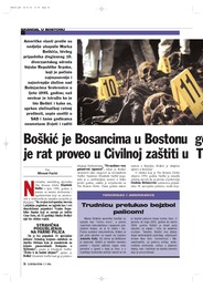 Boškić je Bosancima u Bostonu  govorio da  je rat proveo u Civilnoj zaštiti u  Tuzli!?