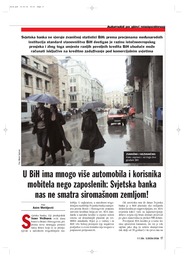 U BiH ima mnogo više automobila i korisnika mobitela nego zaposlenih: Svjetska banka nas ne smatra siromašnom zemljom!