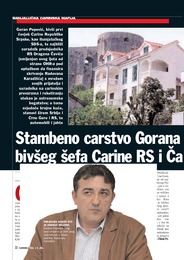 Stambeno carstvo Gorana Popovića, bivšeg šefa Carine RS i Ča vićevog prijatelja