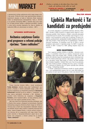 Ljubiša Marković i Tatjana Ljuić-Mijatović  kandidati za predsjednika Skupštine Sarajeva