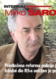 Predložena reforma policije je povratak u predratnu BiH Istočni dio RS-a uništen je pogrešnom politikom SDS-a