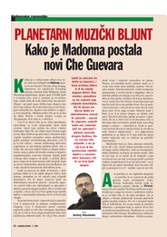 PLANETARNI MUZIČKI BLJUNT Kako je Madonna postala novi Che Guevara