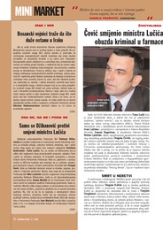 Čović smijenio ministra Lučića nakon njegovog pokušaja da obuzda kriminal u farmaceutskoj tvrtki "Melifico"!