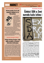 Čelnici SDA u Zenici ne znaju da li da narodu kažu istinu ili da nastave lagati!